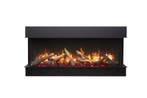Elektrische sfeerhaard, Amantii, 40-TRU-VIEW-XL, Zwart, 2, Nieuw