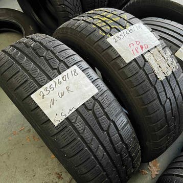 2 x Nokian WR 235-60-18 Winterbanden 5,5mm, Auto-onderdelen, Banden en Velgen, 18 inch, Gebruikt, 235 mm, Band(en)