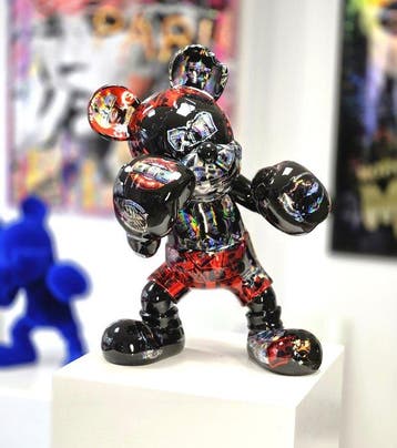 Patryk Konrad - Boxer Mickey Tyson. Handmade Pop Art Boxing