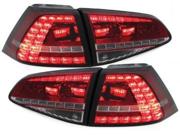 Achterlichten VW Golf VII LED 12- Rood, Ophalen of Verzenden, Nieuw