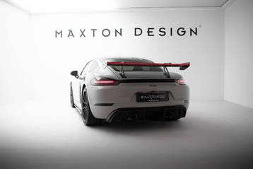 Maxton Carbon Spoiler V.1 met LED Porsche 718 Cayman 982c, Auto diversen, Tuning en Styling, Verzenden