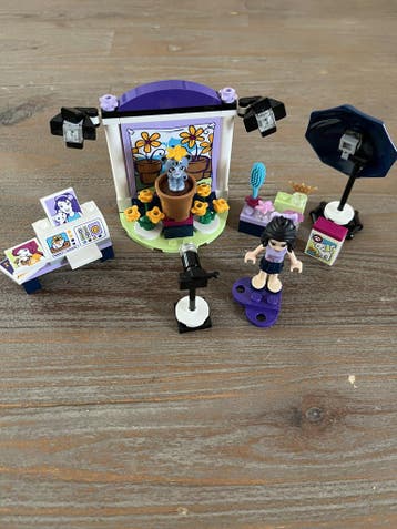 LEGO Friends Emma#039s Fotostudio 41305, Kinderen en Baby's, Zo goed als nieuw, Complete set, Lego, Friends