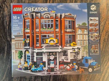 Lego Set - 10264 - Creator Expert - Corner Garage, Kinderen en Baby's, Nieuw