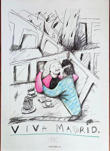 A. Iturb - Madrid Cómics (Sombras) / 1988 (Gran Vía 55). -