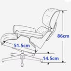 XL Lounge Fauteuil – Walnoothout; Koeienleer, Luxe Comfort, Bruin, Verzenden, Nieuw, Eén