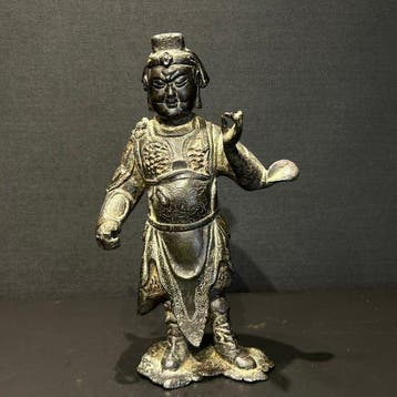 Ming periode brons gaurdian - Brons - China - Ming Dynastie