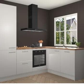 Zijdegrijze keuken Linz 114861, Verzenden, Nieuw