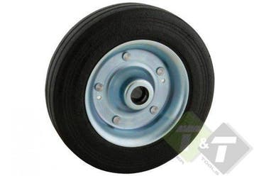 Wiel Met Stalen Velg Voor Neuswiel, 20mm Asdiameter, 200mm D, Auto diversen, Aanhangwagen-onderdelen, Ophalen of Verzenden, Nieuw