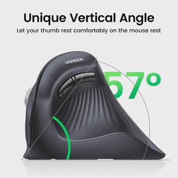 UGREEN Verticale Ergonomische Muis - Draadloos Bluetooth 5.0, Verzenden, Nieuw