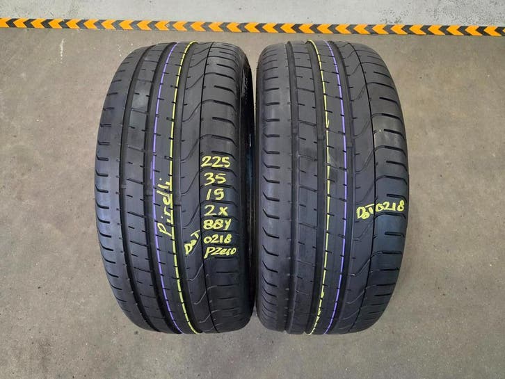 225/35/19 88Y *RSC PIRELLI ZOMERBANDEN 6,3MM PROFIEL 2X, Auto-onderdelen, Banden en Velgen, 19 inch, Erkend duurzaam, Zomerbanden