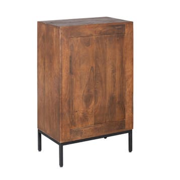 Wijnkast Madison Brown | 55 cm | Starfurn, Ophalen of Verzenden, Nieuw
