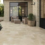 Castle stones keramische kloostertegels onderhoudsvrij trave, Verzenden, Nieuw