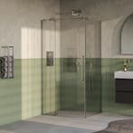 Brauer Stellar - Douchecabine met Draaideur - Helder Glas -, Ophalen of Verzenden, Nieuw, Rvs