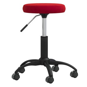 vidaXL Massagekruk fluweel wijnrood, Sport en Fitness, Massageproducten, Verzenden, Nieuw