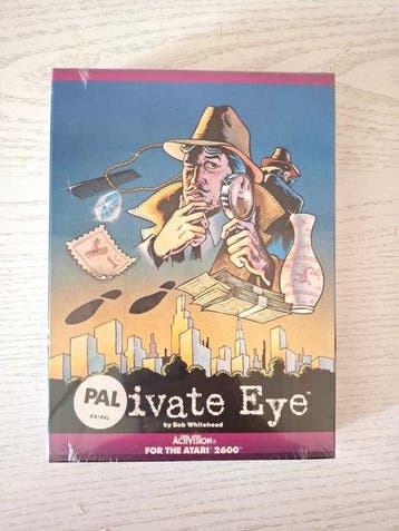 Atari - 2600 VCS - Private Eye - Videogame - In originele, Nieuw