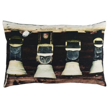 canvas kussen koebellen 40x60cm, Verzenden, Nieuw