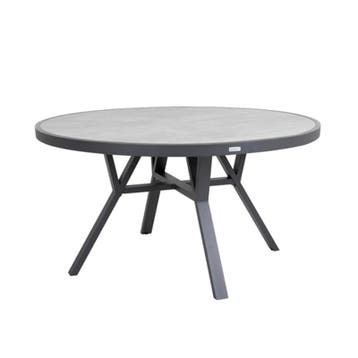 *WOONWINKEL* Brafab Samvaro Tuintafel Rond Betonlook Grijs, Verzenden, Nieuw