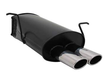 Novus sportuitlaat Bmw 3-Serie E46 2x85/58mm AM-Design, Auto-onderdelen, Uitlaatsystemen, Verzenden, Nieuw
