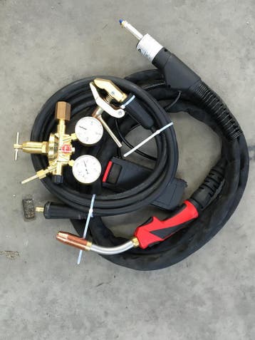 Occasion! Gebruikte Fronius TransSteel 5000 Synergic, Doe-het-zelf en Verbouw, Gereedschap | Lasapparaten, Ophalen of Verzenden