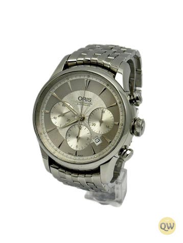 Oris Artelier Chronograph, Ophalen of Verzenden, Gebruikt, Polshorloge