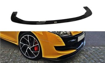 Voorspoiler Renault Megane 3 RS Maxton Design glans zwart, Auto-onderdelen, Ophalen of Verzenden, Nieuw