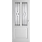 Weekamp binnendeur WK6552-B2 93x211,5 (Stomp, Glas in lood), 80 tot 100 cm, Binnendeur, Nieuw, Ophalen of Verzenden