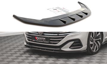 Voorspoiler V.2 Volkswagen Arteon Maxton Glans Zwart, Ophalen of Verzenden, Nieuw