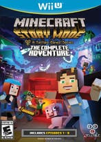 Wii U Minecraft: Story Mode - The Complete Adventure, Verzenden, Zo goed als nieuw