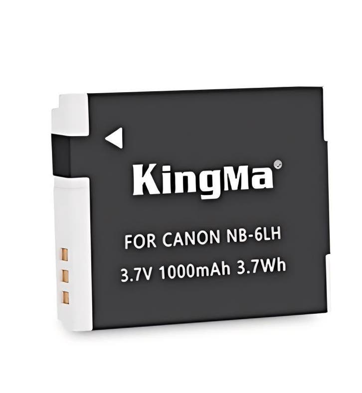 KingMa Accu voor Canon NB-6LH - 1000mAh (Nieuw), Audio, Tv en Foto, Fotografie | Fotostudio en Toebehoren, Nieuw, Verzenden