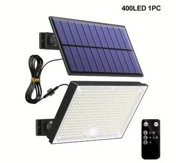 Solar LED Buitenlamp met Bewegingssensor Tuinverlichting, Verzenden, Nieuw