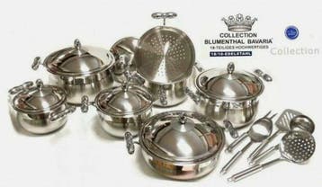 Blumenthal Bavaria - Kookpottenset (18) - Staal