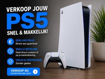 Playstation 5 inkoop,  direct contant geld, eerlijk bod, Ophalen, Gebruikt