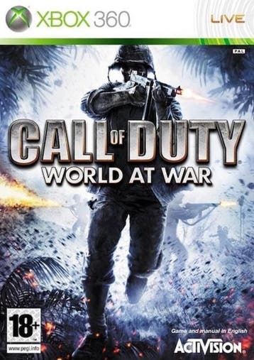 Call of Duty World at War (Xbox 360 Games), Spelcomputers en Games, Ophalen of Verzenden, Zo goed als nieuw