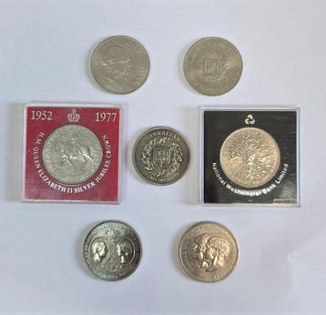 Groot-Brittannië / Gibraltar / St. Helena. 25 Pence of 1