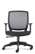 Comfortable office chair, Verzenden, Zwart, Nieuw, Bureaustoel