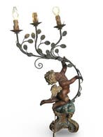 Kandelaber - Polychroom hout