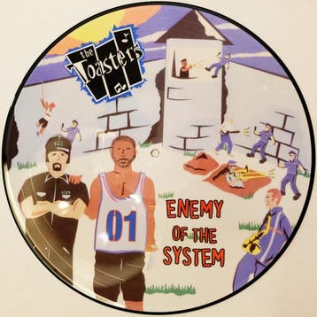 vinyl picture / shape - The Toasters - Enemy Of The System, Verzenden, Zo goed als nieuw