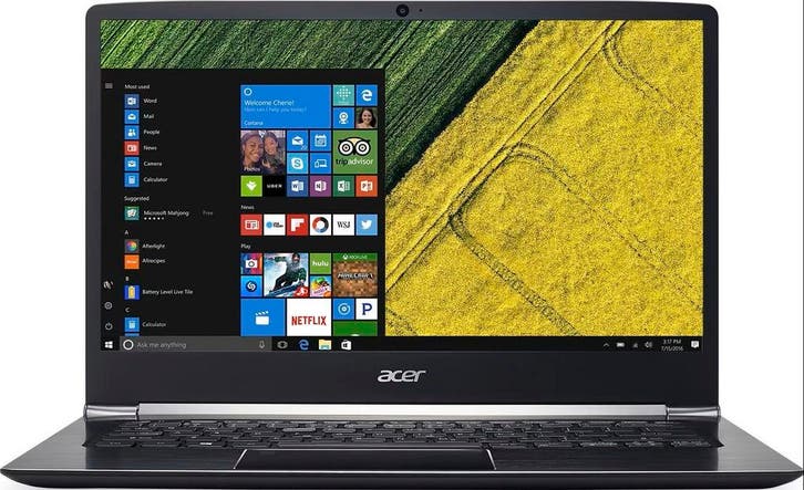 Windows 10 of 11 Pro Acer Swift 5 i7-7500U NVMe HDMI 14...., Computers en Software, Windows Laptops