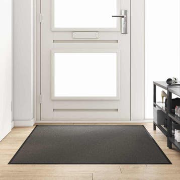 vidaXL Deurmat Antraciet en Zwart 120 x 180 cm 100%, Verzenden, Nieuw
