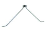 OUTLET Steelhouder metaal dia 28 mm hoog 190 mm, Ophalen of Verzenden
