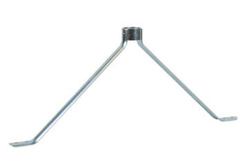 OUTLET Steelhouder metaal dia 28 mm hoog 190 mm, Ophalen of Verzenden