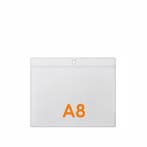 100 stuks - A8 Kaarthouder / Badgehouder - Type PHS-A8-L...