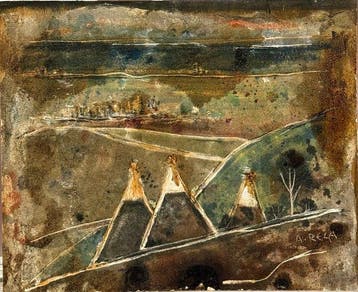 Antonio Rega (1910-1982) - Studio di Paesaggio