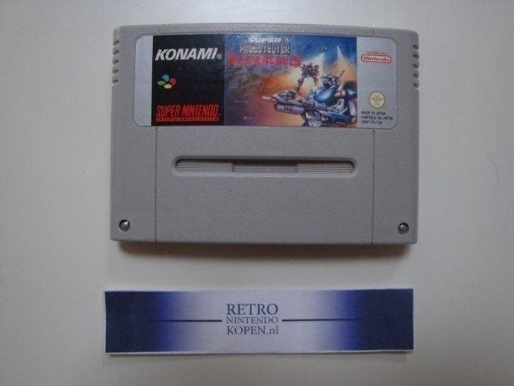 Super Probotector Alien Rebels [Super Nintendo], Spelcomputers en Games, Games | Nintendo Super NES, Zo goed als nieuw, Ophalen of Verzenden
