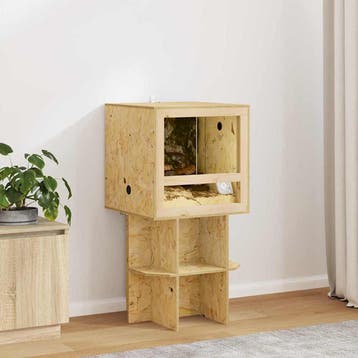 vidaXL Terrarium Bruin 50 x 50 x 100 cm OSB, Verzenden, Nieuw