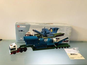 Corgi 1:50 - Model vrachtwagen - Man King trailer & crusher, Nieuw