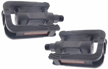 Fietspedalen Edge Trekking Easytrack Zwart, Verzenden, Nieuw