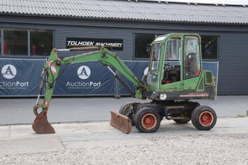 Veiling: Wielgraafmachine Neuson 3800 WD Diesel 40kW, Ophalen, Graafmachine