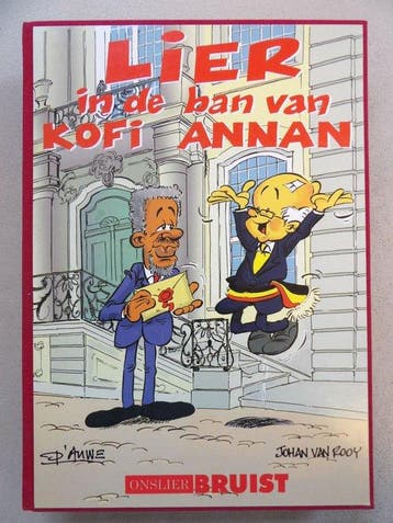 Lier [D’auwe] - - Lier in de ban van Kofi Annan - luxe hc -, Nieuw