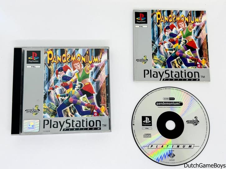 Playstation 1 / PS1 - Pandemonium - English - Platinum, Spelcomputers en Games, Games | Sony PlayStation 1, Gebruikt, Verzenden